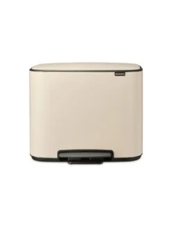 Brabantia Bo 11 + 23-Litre Pedal Bin – Beige -Oleu Furniture Shop VC34D SQ5 0000000088 NO COLOR SLd3