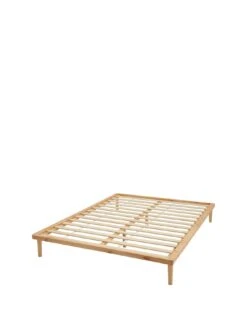 Ren Platform Double Bed -Oleu Furniture Shop VCF7S SQ3 0000000144 PINE SLa