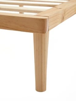 Ren Platform Double Bed -Oleu Furniture Shop VCF7S SQ5 0000000144 PINE SLd1