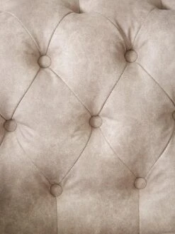 Very Home Chester Chesterfield Leather Look Right Hand Corner Chaise - FSC® Certified -Oleu Furniture Shop VD1A6 SQ5 0000001226 PEBBLE SLd