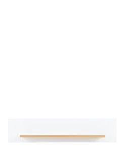 CuddleCo Rafi Nursery Shelf - Oak And White -Oleu Furniture Shop VDX4K SQ2 0000000088 NO COLOR SLf