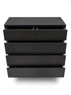 Very Home Hava 2 + 3 Drawer Chest -Oleu Furniture Shop VE1TK SQ4 0000000004 BLACK SLd