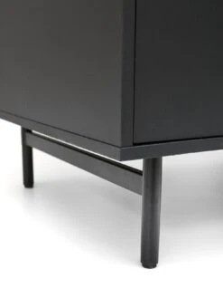 Very Home Hava 2 Door, 2 Drawer Wardrobe -Oleu Furniture Shop VE1TL SQ6 0000000004 BLACK SLd2