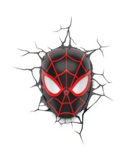 Spiderman Miles Morales Face 3D Light -Oleu Furniture Shop VE74Y SQ2 0000000099 N A SLf