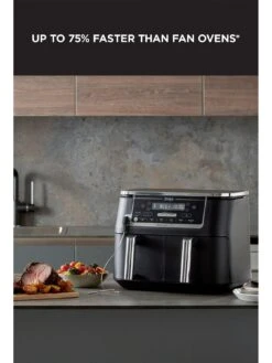 NINJA Foodi MAX Dual Zone 9.5L Air Fryer With Smart Cook System AF451UK -Oleu Furniture Shop VEUCD SQ4 0000000004 BLACK SLd2