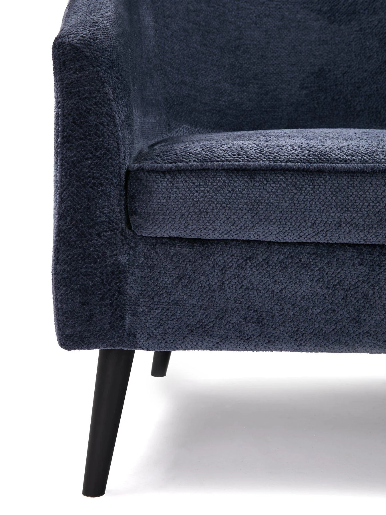 Very Home Holly Fabric Armchair - Navy 6 Very Home Holly Fabric Armchair - Navy - Image 4