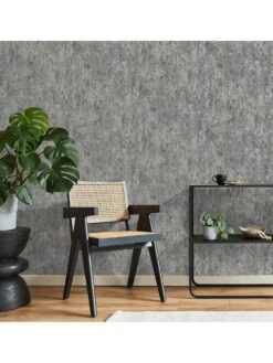 Vymura Savona Marble Plain Wallpaper – Slate -Oleu Furniture Shop VFJQN SQ6 0000000183 SLATE SLd4