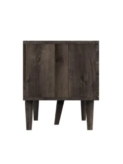One Call Mustique TV Unit - Fits Up To 65 Inch TV - Oak Effect -Oleu Furniture Shop VFRG6 SQ4 0000000558 DARK OAK SLd