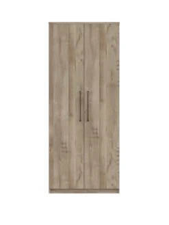 One Call Tuscany Ready Assembled 2 Door Wardrobe -Oleu Furniture Shop VFRGV SQ3 0000000006 OAK SLa
