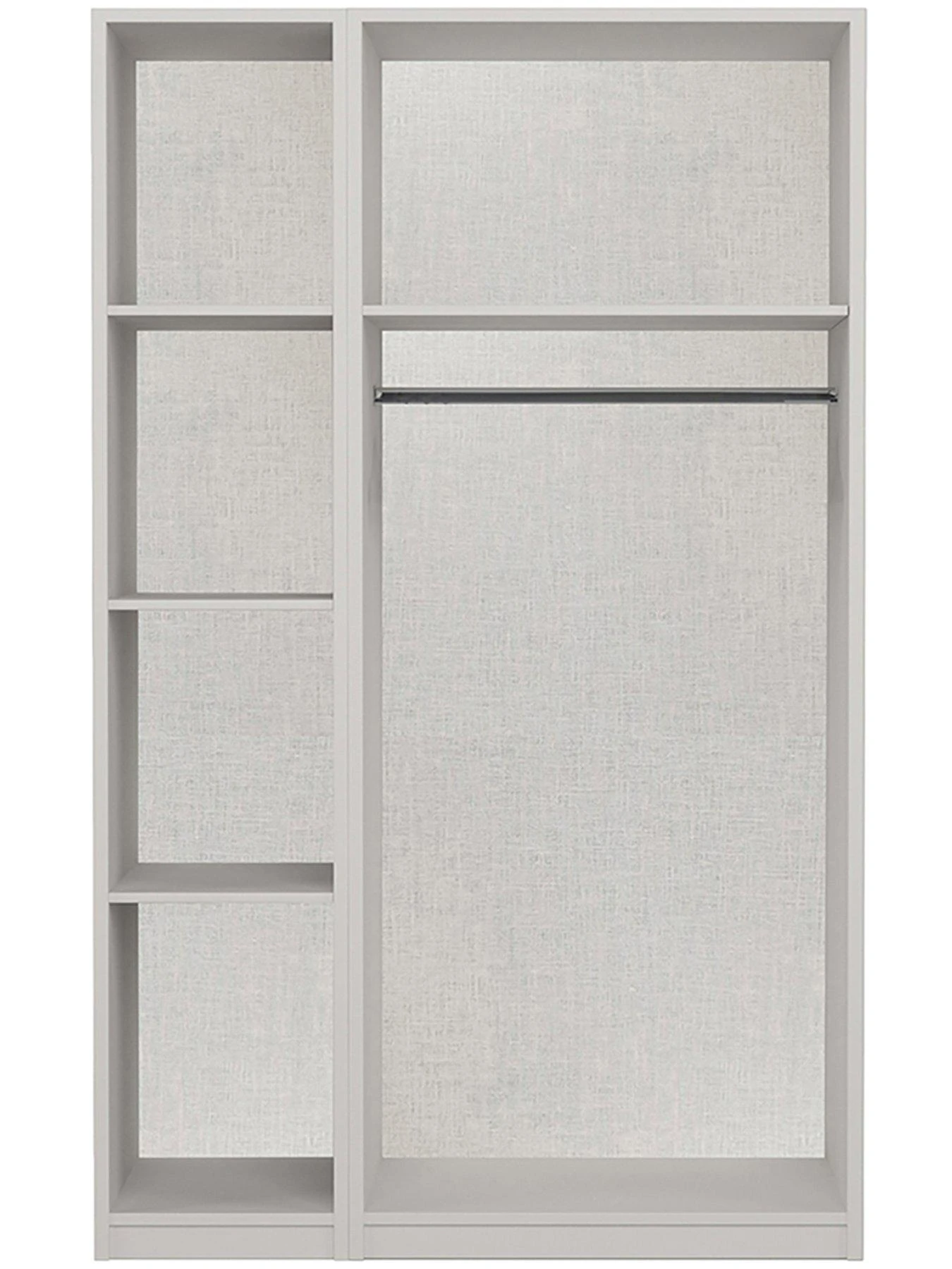 One Call Tuscany Ready Assembled 3 Door Mirrored Wardrobe 6 One Call Tuscany Ready Assembled 3 Door Mirrored Wardrobe - Image 4