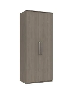 One Call Reagon Ready Assembled 2 Door Wardrobe 8 One Call Reagon Ready Assembled 2 Door Wardrobe -Oleu Furniture Shop VFRHR SQ3 0000000006 OAK SLa