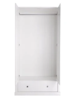 Very Home London 2 Door, 1 Drawer Wardrobe - FSC® Certified -Oleu Furniture Shop VFSHD SQ5 0000000013 WHITE SLd1