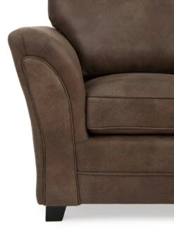 Very Home Dury Leather Look Armchair - FSC® Certified -Oleu Furniture Shop VGB5Y SQ5 0000000008 CHOCOLATE SLd