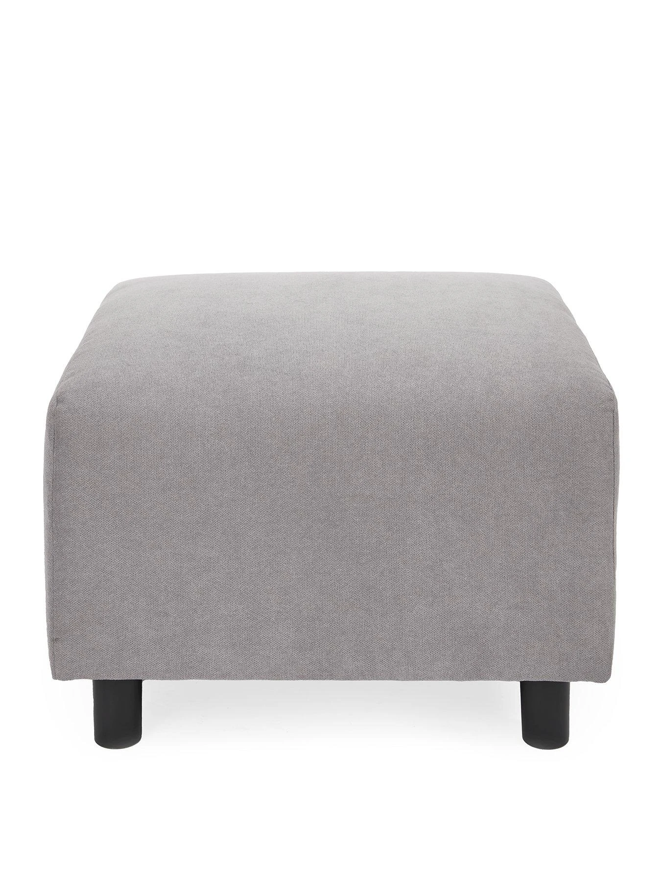Very Home Clarkson Fabric Footstool - FSC® Certified 4 Very Home Clarkson Fabric Footstool - FSC® Certified - Image 2
