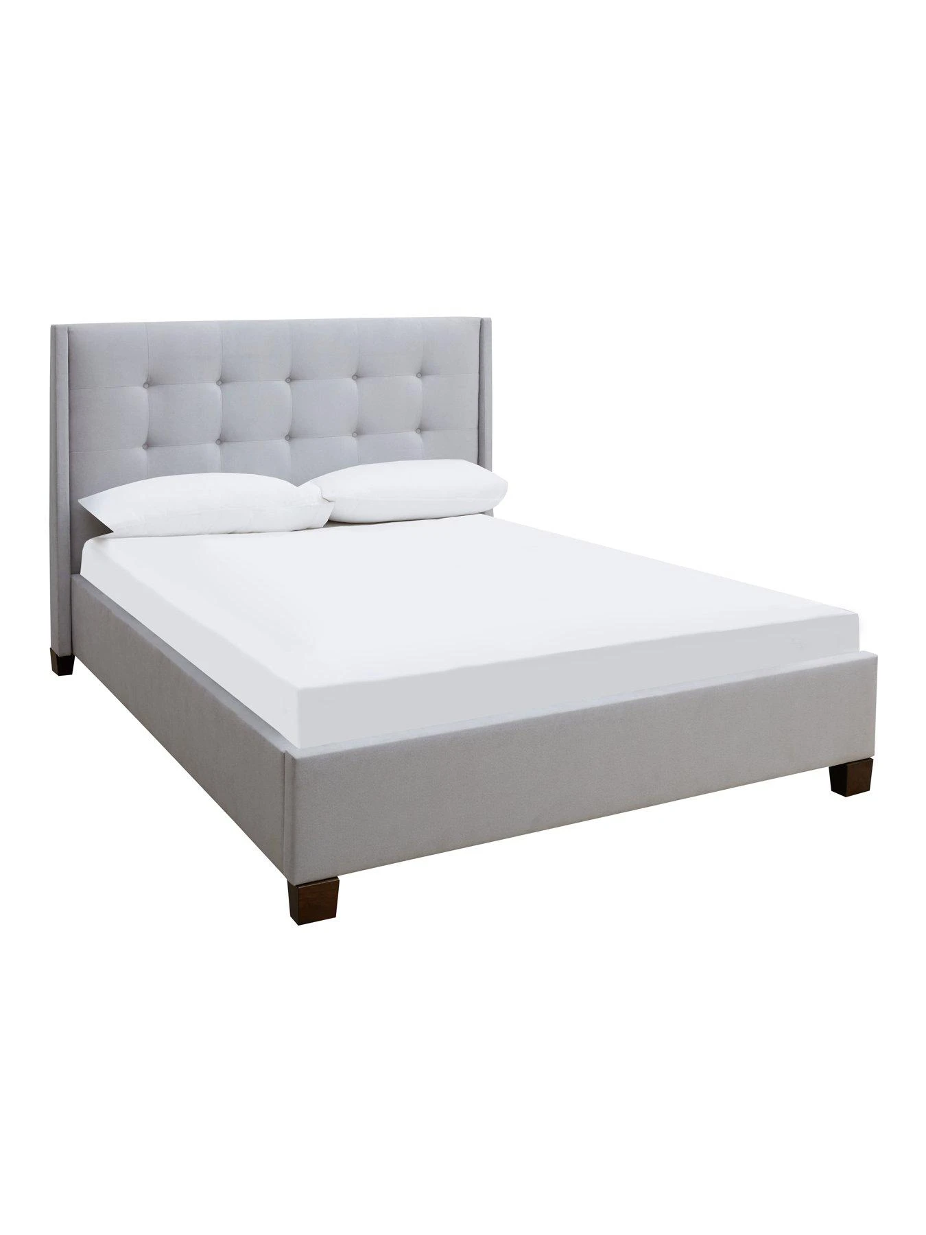 Very Home Kraft Fabric Bed 4 Very Home Kraft Fabric Bed - Image 2