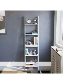Vida Designs Bristol 5 Tier Step Ladder Bookcase 10 Vida Designs Bristol 5 Tier Step Ladder Bookcase -Oleu Furniture Shop VGOSQ SQ3 0000000013 WHITE SLd