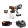 Daewoo U-FORCE Series Battery Operated 18V Paint Sprayer (2mAh Battery & Charger Included) -Oleu Furniture Shop VGQRE SQ1 0000000004 BLACK SLf