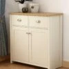 GFW Lancaster 2 Door, 2 Drawer Sideboard - Cream -Oleu Furniture Shop VGX64 SQ1 0000000067 CREAM RSr