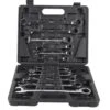 Hilka Tools 12 Pce Ratchet Combination Spanner Set Metric Pro Craft