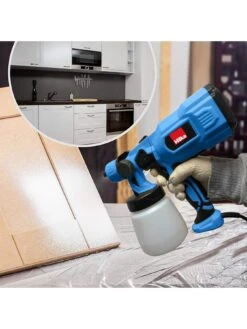 Hilka Tools 550W Electric Paint Spray Gun -Oleu Furniture Shop VHJ24 SQ5 0000000088 NO COLOR SLd3
