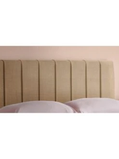 Silentnight Octavia Fabric Bed Frame -Oleu Furniture Shop VHUFY SQ4 0000000406 SANDSTONE SLd1