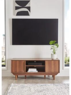 Very Home Marcel TV Unit - Fits Up To 50 Inch TV - Walnut