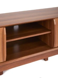 Very Home Marcel TV Unit - Fits Up To 50 Inch TV - Walnut -Oleu Furniture Shop VHXN7 SQ4 0000000007 WALNUT SLd