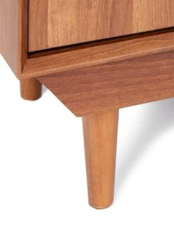 Very Home Marcel TV Unit - Fits Up To 50 Inch TV - Walnut -Oleu Furniture Shop VHXN7 SQ6 0000000007 WALNUT SLd2