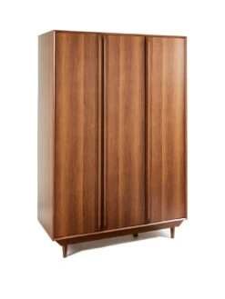 Marcel 3 Door Wardrobe -Oleu Furniture Shop VHXXE SQ3 0000000007 WALNUT SLa