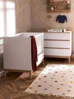 Obaby Astrid Mini 2 Piece Nursery Furniture Set - White