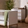 Obaby Astrid 2 Piece Nursery Furniture Set - White