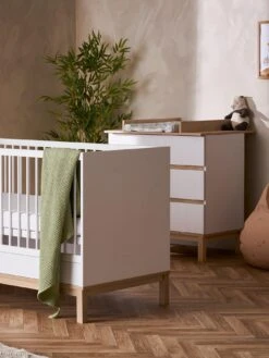 Obaby Astrid 2 Piece Nursery Furniture Set - White