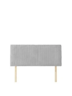 Airsprung Jumbo Cord Headboard -Oleu Furniture Shop VIQOZ SQ3 0000000005 GREY SLa