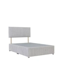 Airsprung Jumbo Cord Divan Single 2 Draw Base Only (headboard Not Included) 8 Airsprung Jumbo Cord Divan Single 2 Draw Base Only (headboard Not Included) -Oleu Furniture Shop VIQTI SQ2 0000000005 GREY RSr