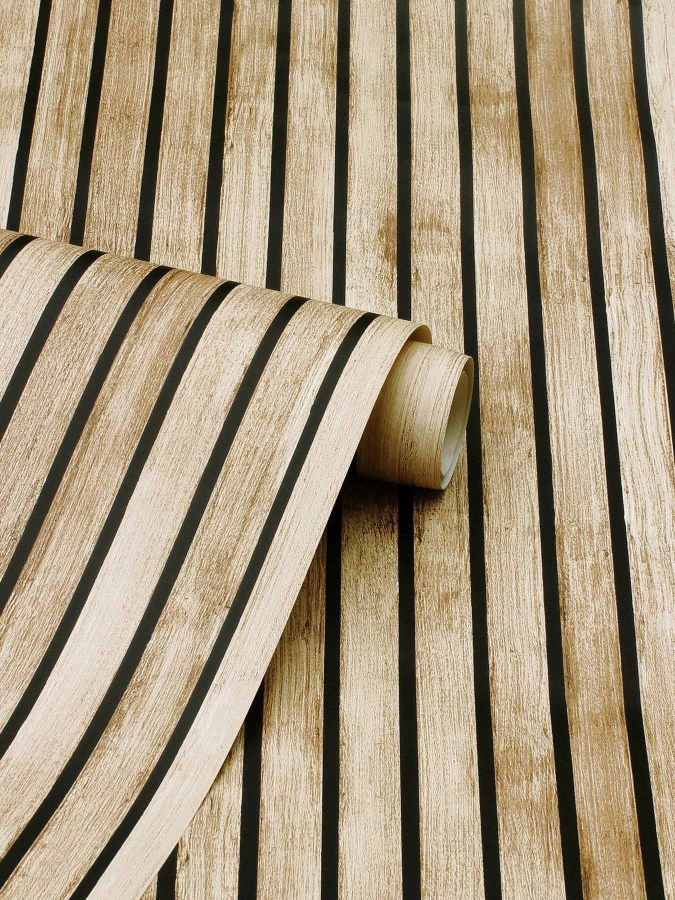 ARTHOUSE Wood Slats Natural Wallpaper 5 ARTHOUSE Wood Slats Natural Wallpaper - Image 3