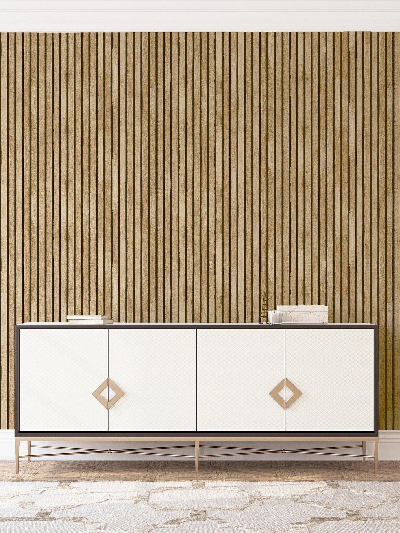 ARTHOUSE Wood Slats Natural Wallpaper 7 ARTHOUSE Wood Slats Natural Wallpaper - Image 5