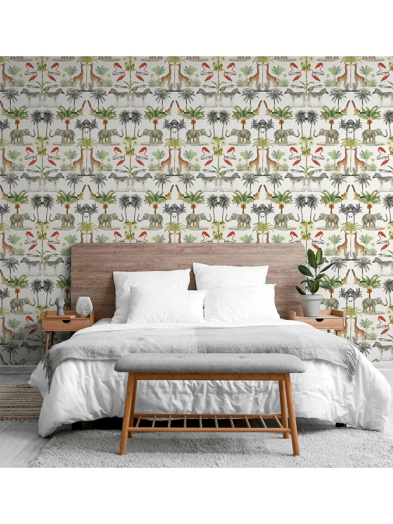 ARTHOUSE Mirrored Animals Multi Wallpaper 3 ARTHOUSE Mirrored Animals Multi Wallpaper