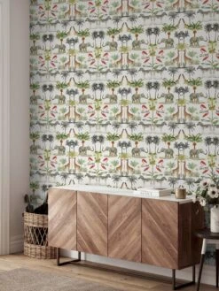 ARTHOUSE Mirrored Animals Multi Wallpaper 14 ARTHOUSE Mirrored Animals Multi Wallpaper -Oleu Furniture Shop VJ0NO SQ6 0000000099 N A SLd4