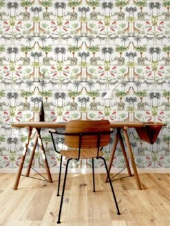 ARTHOUSE Mirrored Animals Multi Wallpaper 15 ARTHOUSE Mirrored Animals Multi Wallpaper -Oleu Furniture Shop VJ0NO SQ7 0000000099 N A RSr