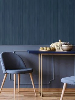 ARTHOUSE Flat Wooden Plank Blue Wallpaper -Oleu Furniture Shop VJ0NQ SQ5 0000000099 N A SLd3