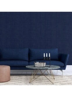 ARTHOUSE Weave Texture Navy Wallpaper 11 ARTHOUSE Weave Texture Navy Wallpaper -Oleu Furniture Shop VJ0NS SQ7 0000000099 N A RSr