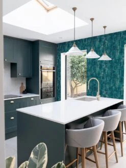 ARTHOUSE Stone Textures Emerald Wallpaper -Oleu Furniture Shop VJ0O0 SQ4 0000000099 N A SLd2