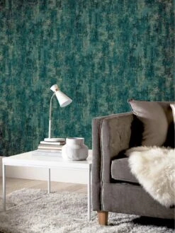 ARTHOUSE Stone Textures Emerald Wallpaper -Oleu Furniture Shop VJ0O0 SQ6 0000000099 N A SLd4