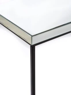 Very Home Anya Mirrored Side Table -Oleu Furniture Shop VJAOU SQ4 0000006149 MIRROR BLACK SLd1