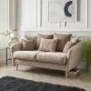 Very Home Lisa Fabric 2 Seater Scatterback Sofa - Natural - FSC® Certified -Oleu Furniture Shop VJEIB SQ1 0000000003 NATURAL RSr