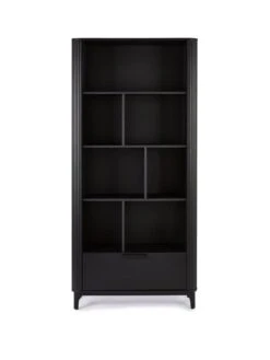 Very Home Carina Bookcase - Black -Oleu Furniture Shop VJETC SQ2 0000000004 BLACK SLf