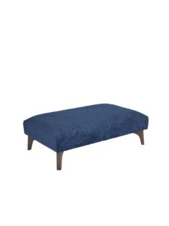 Very Home Ren Fabric Footstool -Oleu Furniture Shop VJFCA SQ4 0000000048 NAVY SLa