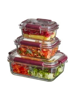 KILNER Fresh Storage Glass Lidded Container – 0.60-Litre -Oleu Furniture Shop VJGGQ SQ3 0000000088 NO COLOR SLd1