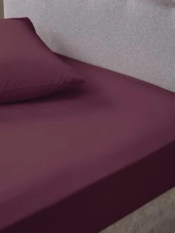 Very Home Non-Iron 180 Thread Count 28 Cm Fitted Sheet