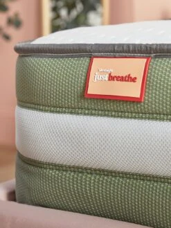 Silentnight Just Sleep Breathe Eco 1000 Pocket Mattress -Oleu Furniture Shop VJL39 SQ5 0000000013 WHITE SLd2